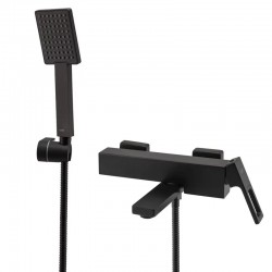 Смеситель для ванны чёрный с душем Koer KB-41009-05 KR3503